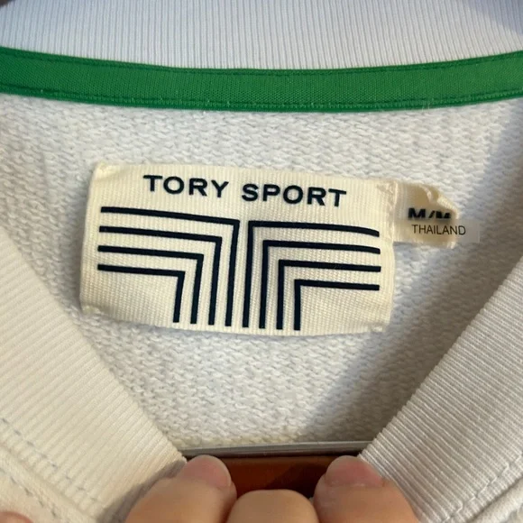 Tory Burch Little Grumps Tennis Sweatshirt - Picture 2 of 3
